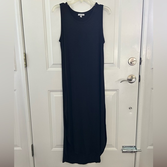 White Birch Sleeveless Black Maxi Dress Size Small - Picture 1 of 9